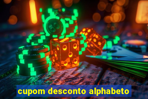 cupom desconto alphabeto